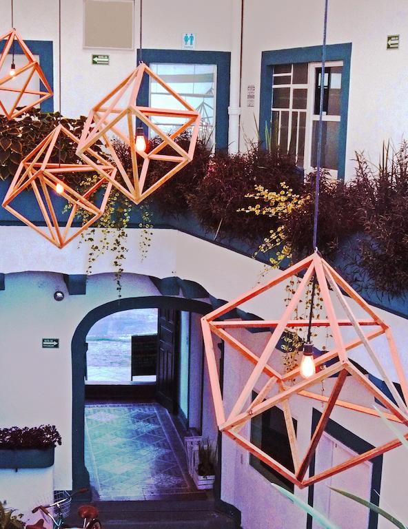 Хостел Blue Bicycle House Керетаро Экстерьер фото